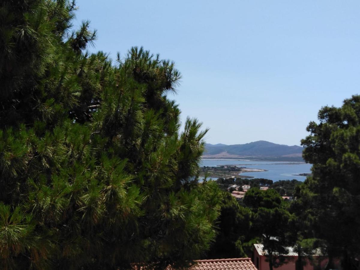 Villa Panoramica Immersa Nel Verde Porto Pino Exterior photo